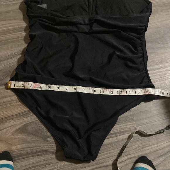 smismivo tummy-control halter one-piece swimsuit Size XXL - Picture 4 of 9